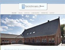 Tablet Screenshot of fysiotherapie-maas.nl